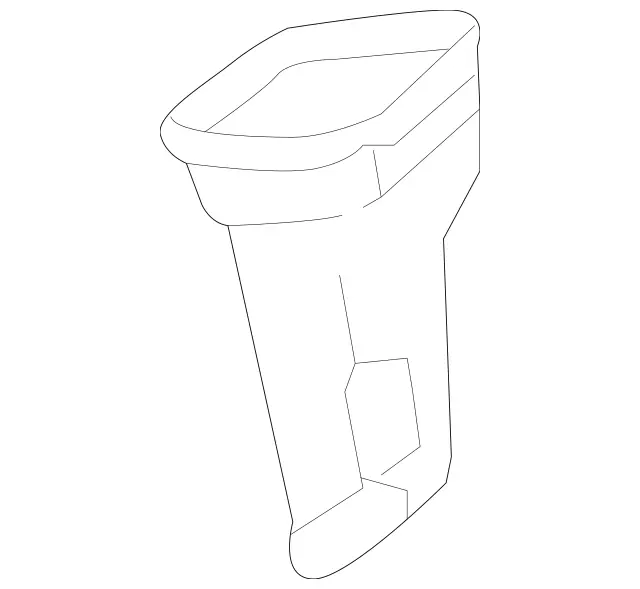 4478314245 - Body: Floor Duct for Mercedes-Benz: Metris Image image