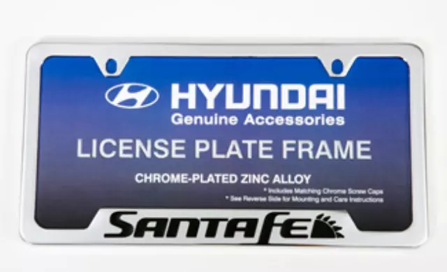 40231915 - Exterior: License Plate Frame, Chrome Plated for Hyundai Image