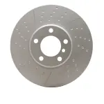 64431108 - : DFC GEOSPEC Coated Rotor - Dimpled and Slotted for DYNAMIC FRICTION Image
