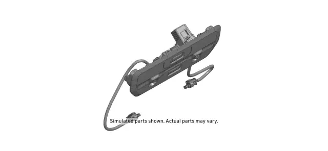 86583794 - Body: Handle for Chevrolet: Silverado 1500, Silverado 1500 LTD | GMC: Sierra 1500, Sierra 1500 Limited Image image