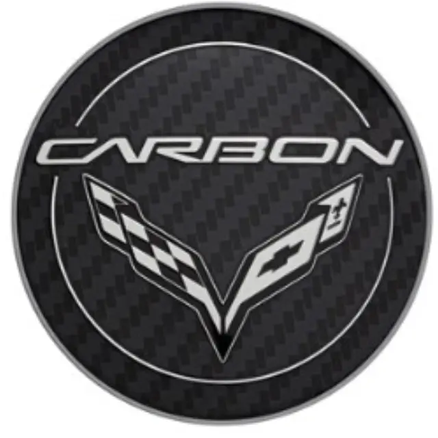 19302357 - Wheels: Wheel Center Caps, Carbon Logo for GM Image