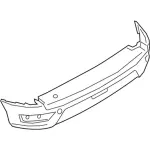 GN1Z17K835E - Body: Bumper Cover for Ford: EcoSport Image