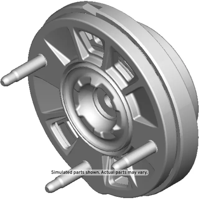 84477438 - : Rear Shock Absorber Mount for Cadillac: Escalade, Escalade ESV | Chevrolet: Suburban, Tahoe | GMC: Yukon, Yukon XL Image