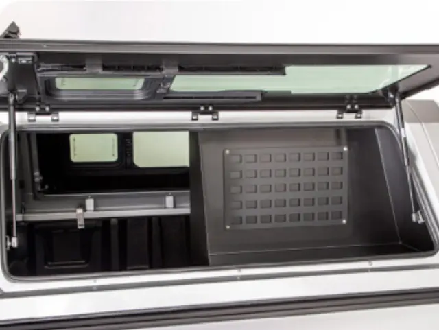 19431895 - Bed Products: Bed Cap Storage Bin, Half-Bin for Chevrolet: Colorado | GMC: Canyon Image