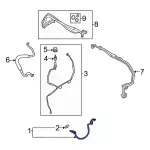 LK4Z19A834E - : Evaporator Tube for Ford: Transit-150, Transit-250, Transit-350, Transit-350 HD Image