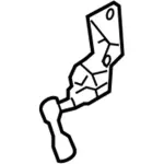 6L1Z5A967B - Electrical: Lever Assembly for Ford: Expedition | Lincoln: Navigator Image