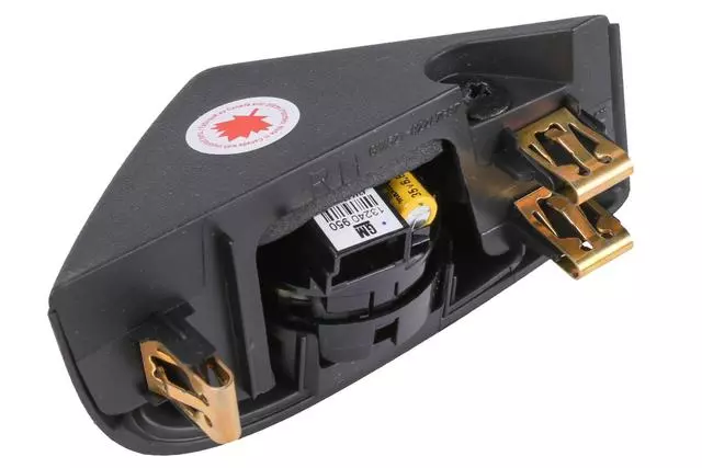 Jet Black Front Passenger Side Door Upper Speaker Grille - GM (92247700)