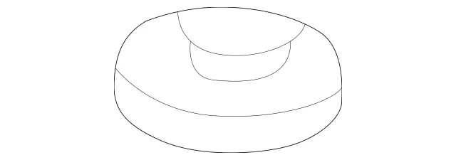 1233270160 - Springs, Suspension and Hydraulics: Sealing Ring for Mercedes-Benz: 240D, 380SE, 380SEL, 450SE, 450SEL, 500SEL, 600SEL, C240, C320, CL500, CL55 AMG, E420, E430, S430, S55 AMG, SL500, SL55 AMG, SL550, SL600, SL63 AMG, SL65 AMG Image image