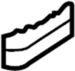 243855J005 - Electrical: Upper Cover Retainer for Infiniti Image