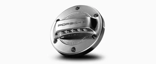 Fuel Tank Cap - Aluminum Look - Porsche (997-201-980-00)