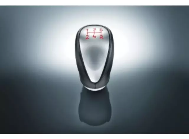 Gear Shift Knob - Illuminated, Black, 5-Speed - Ford (BM5Z-7213-LA)