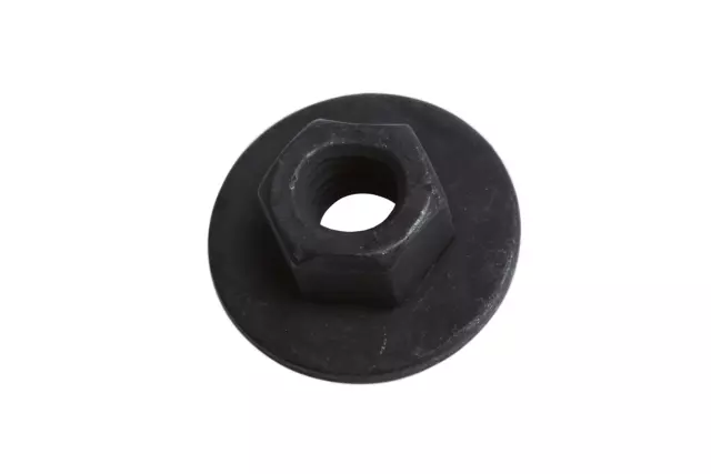 11546437 - : 2014-2021 GM Door Check Nut for Buick: Enclave | Cadillac: ATS, CT4, CT5, CT6, CTS, Escalade, Escalade ESV, ESCALADE IQ, LYRIQ, OPTIQ, XT6 | Chevrolet: Blazer EV, Camaro, Colorado, Corvette, Equinox, Equinox EV, Silverado 1500, Silverado 1500 LTD, Silverado 2500 HD, Silverado 3500 HD, Silverado EV, Suburban, Tahoe, Traverse | GMC: Acadia, Canyon, Hummer EV Pickup, Hummer EV SUV, Sierra 1500, Sierra 1500 Limited, Sierra 2500 HD, Sierra 3500 HD, Sierra EV, Terrain, Yukon, Yukon XL Image