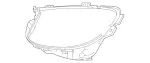 213826120064 - : Seal, Lamp Housing for Mercedes-Benz Image