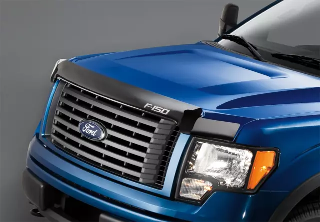9L3Z16C900A - Exterior: 2009-2014 Ford F-150 - Air Deflector Hood for Ford: F-150, F-150 Heritage Image