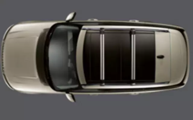 VPLGR0097 - Serviceable Components: Roof Rail Ditch Finishers, Black for Land Rover: Range Rover Image