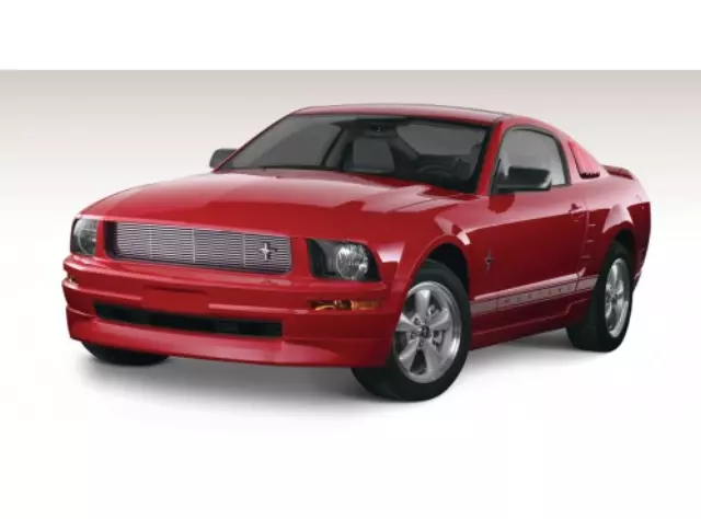 VAR3Z6320049DE - Exterior: GT-4 Piece Body Kit - Grab Orange for Ford: Mustang Image