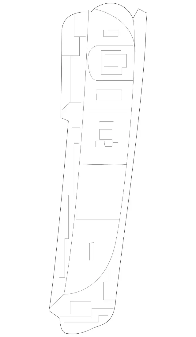 2539051701 - Electrical System: Switch Block for Mercedes-Benz: GLC300, GLC43 AMG, GLC63 AMG Image image
