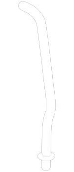 9108321100 - : Drain Hose for Mercedes-Benz: Sprinter 1500, Sprinter 2500, Sprinter 3500, Sprinter 3500XD, Sprinter 4500 Image