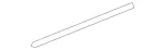 2176706400 - : Sealing Rail for Mercedes-Benz Image