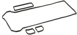1563 - : Gasket Set, cylinder head cover for Elring Image