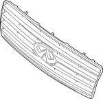 623107S600 - : Grille for INFINITI: QX56 Image