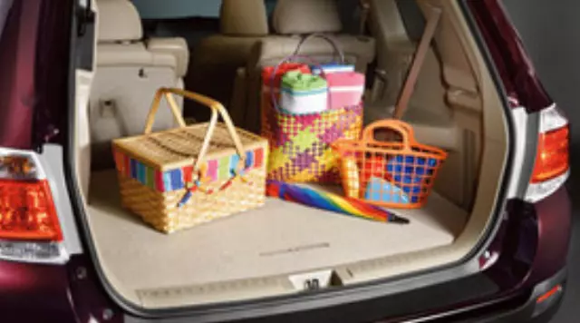 PT5484808041 - Cargo Management: Cargo Mat, Carpet, Sand Beige for Toyota: Highlander Image