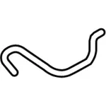 AA5Z9E455A - : 2010-2019 Ford - Vacuum Hose for Ford: Explorer, Flex, Police Interceptor Sedan, Police Interceptor Utility, Taurus | Lincoln: MKS, MKT Image