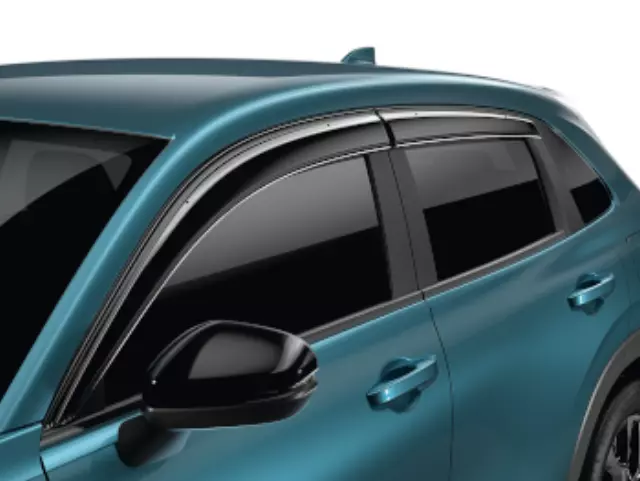 8R043V0100B - Exterior: 2023-2025 Honda HR-V - Door Visors - High Gloss Door Trim for Honda: HR-V Image