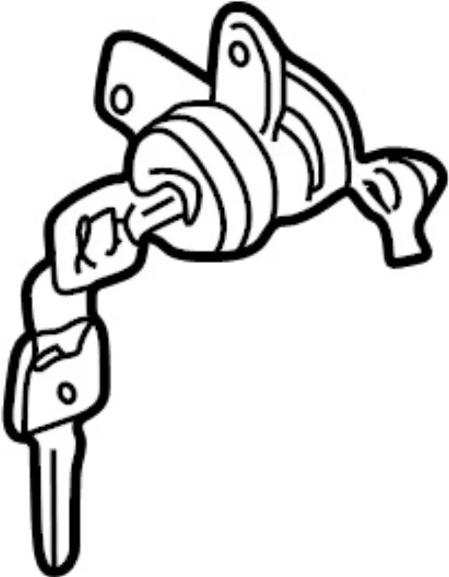 Lock Cylinder - Infiniti (H0F014M40A)