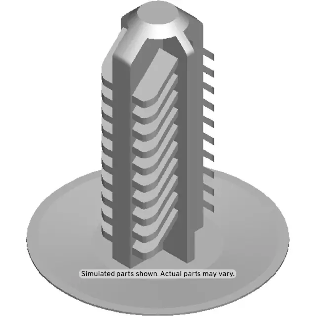 11561856 - Body: Lower Panel Clip for Cadillac: Escalade, Escalade ESV | Chevrolet: Corvette, Malibu, Suburban, Tahoe | GMC: Yukon, Yukon XL Image