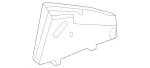 2127370116 - Rear Doors: Reinforcement for Mercedes-Benz Image