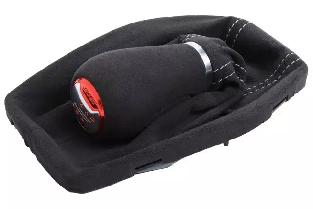 Gray Manual Transmission Control Lever Knob with Boot - GM (24287433)