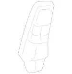 2128870245 - Detachable Parts: Baffle for Mercedes-Benz Image