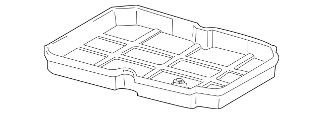 2212701212 - Maintenance &amp; Lubrication: Trans Pan for Mercedes-Benz Image