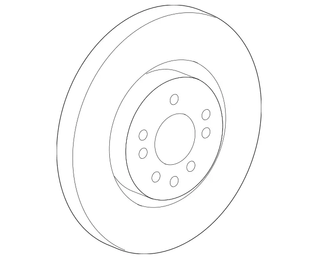 421281264 - : Compound Brake Disk for Mercedes-Benz: E300, E350, GLC300 Image
