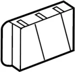 768041HM0A - Body: Air Baffle for INFINITI: G25, G35, G37, Q40 Image