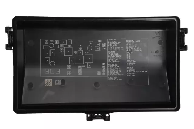 20815885 - : Front Body Wiring Harness Accessory Relay Block Cover for Cadillac: SRX Image