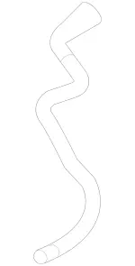 2215015584 - Radiator: Hose for Mercedes-Benz Image