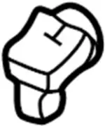 727140W000 - Body: Windshield Spacer for Infiniti Image