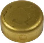 565017 - : Brass Cup Expansion Plug 25.56mm, Height 0.430 for Dorman Image