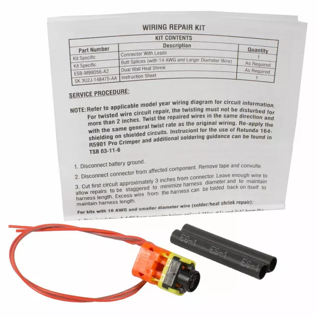 Wire Assembly - Ford (BU2Z-14S411-BMB)