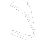 2578854002 - : Air Duct Segment for Mercedes-Benz Image