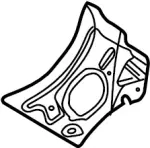 76775AM800 - : Seat Track Support for INFINITI: G35 Image