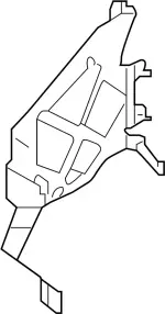 23714JK200 - Electrical: ECM Bracket for INFINITI: EX35, EX37, FX35, FX37, G25, G35, G37, Q40, Q60, QX50, QX70 Image