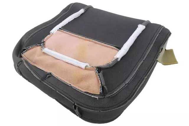 Jet Black Rear Passenger Side Seat Cushion Cover - GM (23398382)