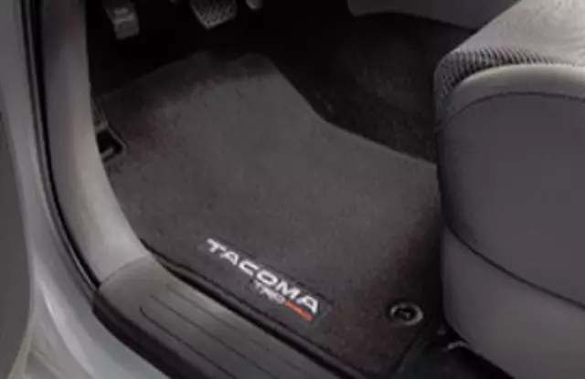 PT2063515620 - : Floor Mats, Carpet, Set Of Four, Black for Toyota: Tacoma Image