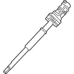 FL1Z3E751C - Steering: Intermediate Shaft for Ford: Expedition | Lincoln: Navigator Image