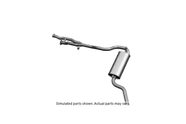 25943810 - : Exhaust Muffler Assembly for Chevrolet: Express 3500 | GMC: Savana 3500 Image