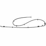 FB5Z17A605B - : Upper Hose for Ford: Explorer, Police Interceptor Utility Image