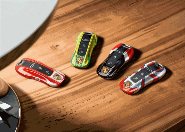 97104480200 - : ​Key Cover Set - Design Edition:  Grello for Porsche Image